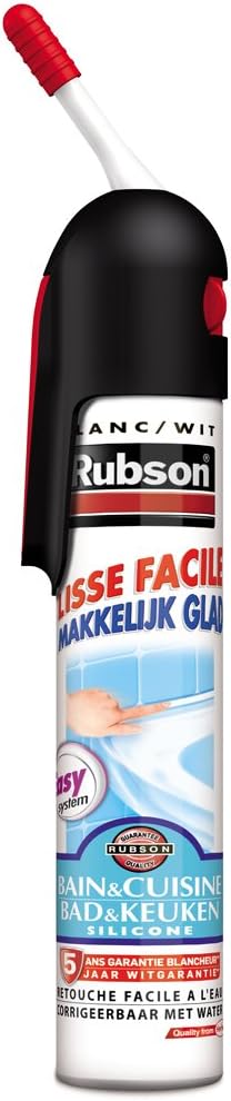 Rubson Mastic Sanitaire Easy System Lisse Facile Mastic Sans Pistolet 200 Ml Blanc Amazon Fr Bricolage