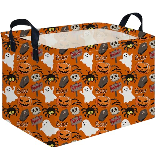 Halloween Ghost thriller basket Spider ghost