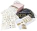 #glamist Bachelorette & Bridal Shower Bride Tribe Sash Favors Set - 8 Sashes, Rhinestone Tiara, Satin Veil, and 52 Temporary Tattoos. The Perfect Bridal Party Decorations