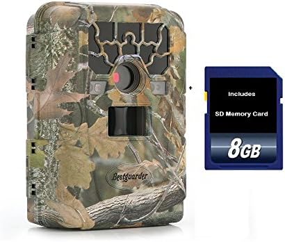 Trail Camera - Game Camera for Hunting &amp; Security Surveillance by Allied Forces - Includes No Glow Night Vision - LCD Viewer Screen - SD Memory Card - Password Lock