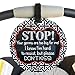 THREE LITTLE TOTS – No Kissing Baby Car Seat Sign or Stroller Tag - CPSIA Safety Tested