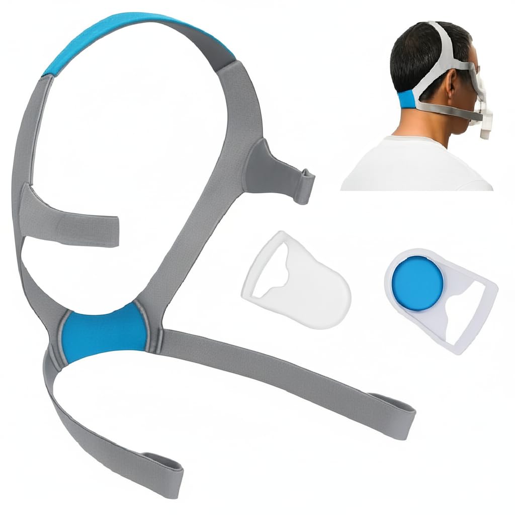 Organic Deal CPAP Headgear Strap for Resmed Airfit F20 CPAP Mask - Mask Strap Replacement for ResMed AirFit F20 - ResMed CPAP Supplies Option- CPAP Headgear Strap for AirFit F20 (Mask,Clips Not Incl)