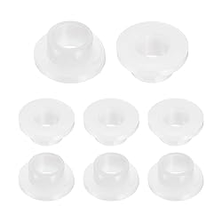 uxcell 8pcs Flanged Sleeve Bearings Plastic