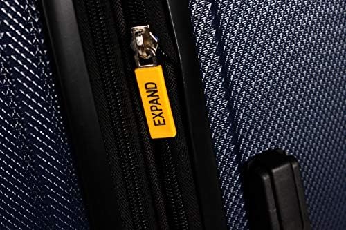 Lucas expandable suitcase with wheels, worth $109.99.