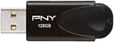PNY Attaché 4 128GB USB 2.0 Flash Drive FD128ATT4-EF Capless Key Loop view 2