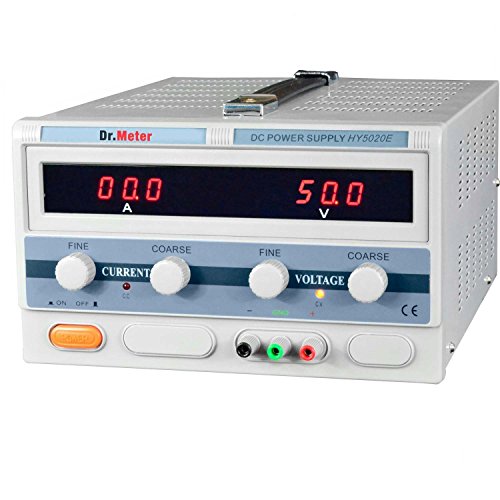 Dr.Meter HIGH CURRENT SWITCHING SingleOutput DC POWER SUPPLY 50V 20A