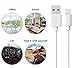 iPhone Charger, M-Better 3Pcs 3ft 6ft 10ft Lightning to USB Cable, Syncing and Charging Cable for iPhone X 8 8 Plus 7 7 Plus 6 SE 6 Plus 5S 5C 5 iPad Air Mini iPad 4th iPod(White)