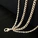 Wowanoo Multilayer Necklace Y Layer Pendant Necklace Jesus Cross Pendant Necklace for Women Gold