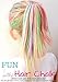 Hair Chalk for Girls Kids Temporary Hair Color 12 Colors Non-Toxic Washable Hair Chalk Pens for Dark Hair and Blonde Brown Auburn Hair Birthday Present