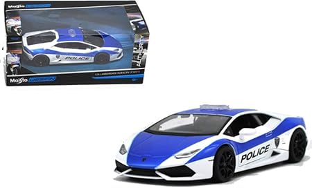 Amazon 1 24 Maisto ランボルギーニ ウラカン パトカー 限定 ハイウェイパトロール ミニカー ダイキャストカー おもちゃ