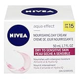 Nivea Aqua Effect Nourishing Day Care Dry/Sensitive Skin SPF 15