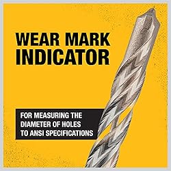 DEWALT SDS+ Hammer Bit, Rock Carbide, 1/2-Inch by