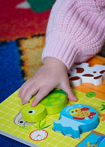 4 Wooden+Chunky+Puzzle+Educational+Development