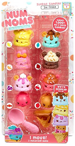 Num Noms Series 1 - Scented 8-Pack - Ice Cream Sundae Sampler Pack (Discontinued by manufacturer)