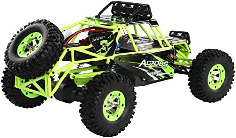 Eovsea Toys 12428 2.4G 1/12 4WD Crawler RC Car With LED Light
