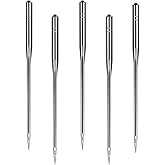 50 Pcs Size 75/11 Embroidery Needles, 130/705H HAx1 Universal Regular Needles for Home Sewing Machines