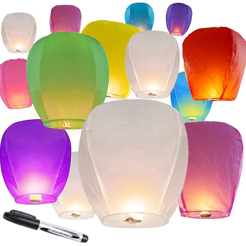 Photo 1 of 35 Pack of Colorful Paper Lanterns is The Perfect Choice, Easy to Assemble, Each Package Includes Instructions, Making It Simple Even for First-Time Users.