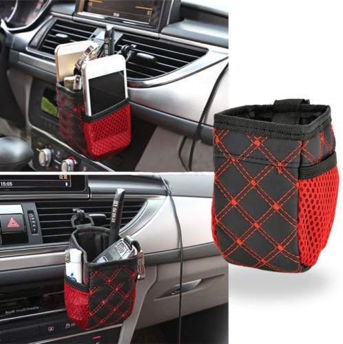 OLIVE US-1 Auto Car Accessory Hanging Bag Drinks Phones Storage Pouch Holders Organizer