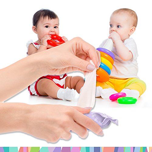 Geo Pacifier & Toy Wipes, (6 Packs of 25ct) - Thumbnail 4