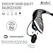 DolTech Bluetooth Headset Neckband Sports Bluetooth Running Headphones Stereo Earbuds with Mic (10 Hours Play Time, Bluetooth 4.1, Noise Cancelling, Sweatproof) -904 Black Silver
