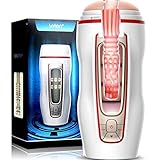 SexyIcon Classical 7-Speed 7-Frequency Automatical Electric Male-Sucker USB Rechargeable Strong Sucktion Cup-White