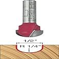 Freud 18-108 1/2" Dia Round Nose Router Bit w/1/4" Shank