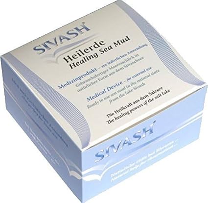 SIVASH-Heilerde Medizinprodukt für äußerliche Anwendung, gebrauchsfertig, 1kg. Für Gelenke: Rheuma, Arthrose, Arthritis, Gich