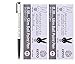Xeno Shinzi Katoh Monpeluche, 0.38mm, Slim Ballpoint Pen, Black (2 Pack( 24 pcs))