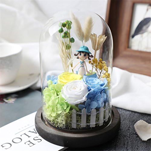 Beauty And The Beast Rose, Live Forever Rose in Glass, Live Enchanted Rose, Preserved Rose %100 Natural