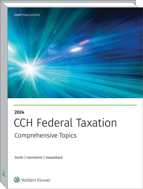 Cch Fed.Tax.:Comprehsive Topics 2024