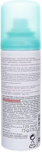 Vichy Anti-Perspirant Deodorant Aerosol Spray view 3