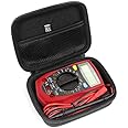 CaseSack Case for Digital Multimeter Like Etekcity MSR-R500, AstrolAI, Craftsman Multimeter, 34-82141, Crenova MS8233D, Cell Sensor EMF Detection Meter, The Ghost Meter EMF Sensor