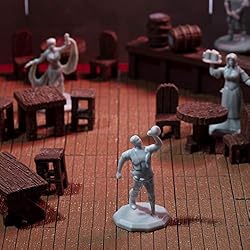 Townsfolk Mini Fantasy Figures Set- 64 Non Player