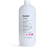 RUSK Locking Hair Shampoo &amp; Color-Safe Cleansing Wash, 33 oz | Protects Dye &amp; Natural Pigment, Prevents Fading &amp; Strengthens Strands, Shine &amp; Softness for Chemically-Treated Styles
