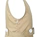 Sunny Fashion Girls Dress Khaki Button Back School Pleated Hem Size 6-14