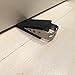 SleekStopper SW-020 Decorative Stainless Steel Door Stopper with Plastic Body and Metal Handle! (2 Pack)