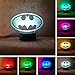 Fanrui 2019 3D LED Marvel Batman Symbol Logo - DC Justice League Batman Sign 7 Color Dimming Gradient Light Night Child Kids Desk Table Lamp Decor Boys Men Birthday Xmas Toys Presents