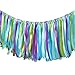 Hangnuo Peacock Ribbon Tassel Garland Assembled Fabric Banner Hanging Decor for Wedding Christmas Party Decorations Nursery Photo Props - 40