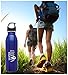 WaterVault Classic Single Wall Stainless Steel Water Bottle with Leak Proof Loop Cap, Bpa-Free Sport Canteen, 24oz