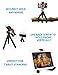 Mini Phone Tripod with Universal Mount and Adjustable Camera Stand Holder and Bluetooth Remote for All iPhones, Samsung Phones,GoPro and More 7L-ZAJX-JSSY