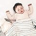 aden + anais Tea Collection Dream Blanket, 100% Cotton Muslin, 4 Layer lightweight and breathable, Large 47 X 47 inch, Fish Pond