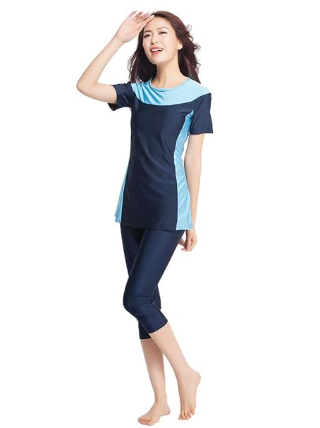Traje De Bano Modesto Traje De Surf Para Mujeres Musulmanes