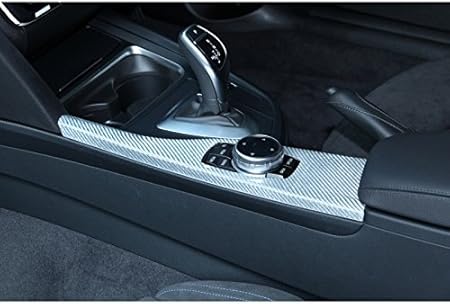 Amazon Bmw 3シリーズ F30 F31 F34 用 センターコンソールパネル シルバーカーボン製 デュポンクリア塗装仕上げ ドアパネル 車 バイク