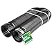 Flex-Drain 51710 Flexible/Expandable Landscaping Drain Pipe, Solid, 4-Inch by 12-Feet primary