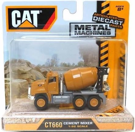 Caterpillar Cement Mixer 1:92 Scale CAT39515 Cat CT660 Diecast Metal Machine
