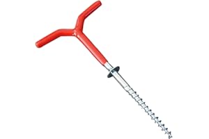 Ice Fishing Tent Stakes | Ice Auger Drill Fishing Screws, Tent Pegs Spiral Drill Nails, Auger for Winter Accessories