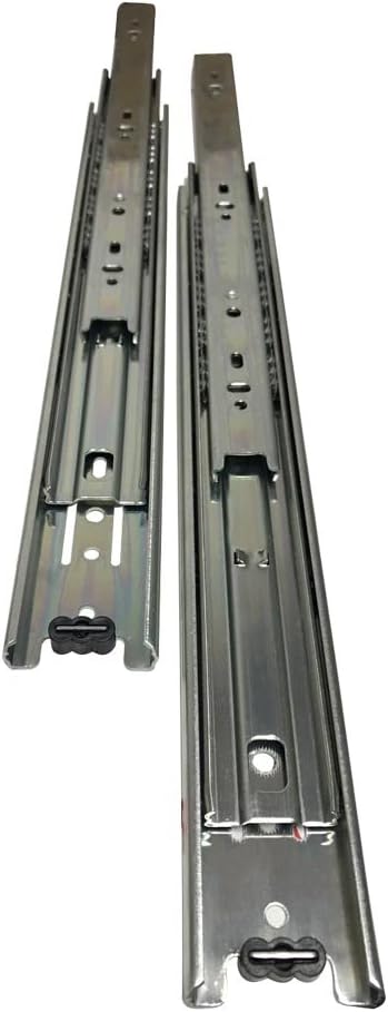 ONUS 22-Inch Full Extension Ball Bearing Slide Mount Drawer Slides Telescopic Slider for Cabinet, 100LB Capacity (15 Pairs)