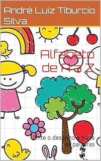 Livro Alfabeto de A a Z: Pinte o desenho e trace as palavras