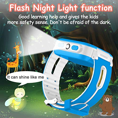 [Free SIM Card]2019 Kids Game Smart Watch Phone,Birthday Gift for 3-14 Age Girl Boy 2 Way Call SOS 1.54'' Kid Smartwatch with 9 Puzzle Game Camera Alarm Clock Touch Screen kids Electronic Learning Toy - Thumbnail 6