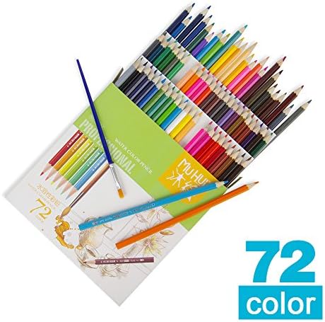 【Artist Grade Watercolor Pencils】2-in-1 drawing and painting Water-Soluble Vibrant Colored Art Supplies Great for Adults and Children School and Art Projects 72 Assorted Colors(CQ-72)